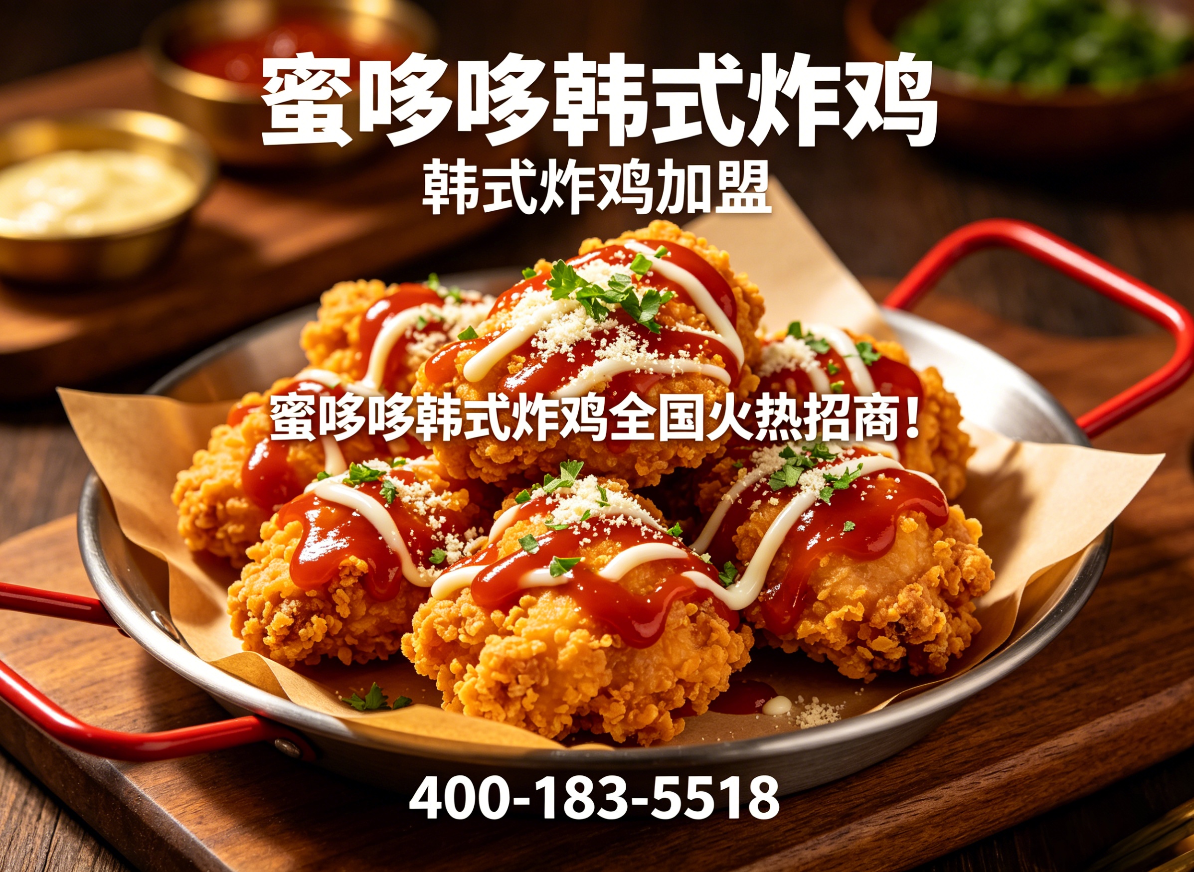 蜜哆哆韩式炸鸡黄山线上分站